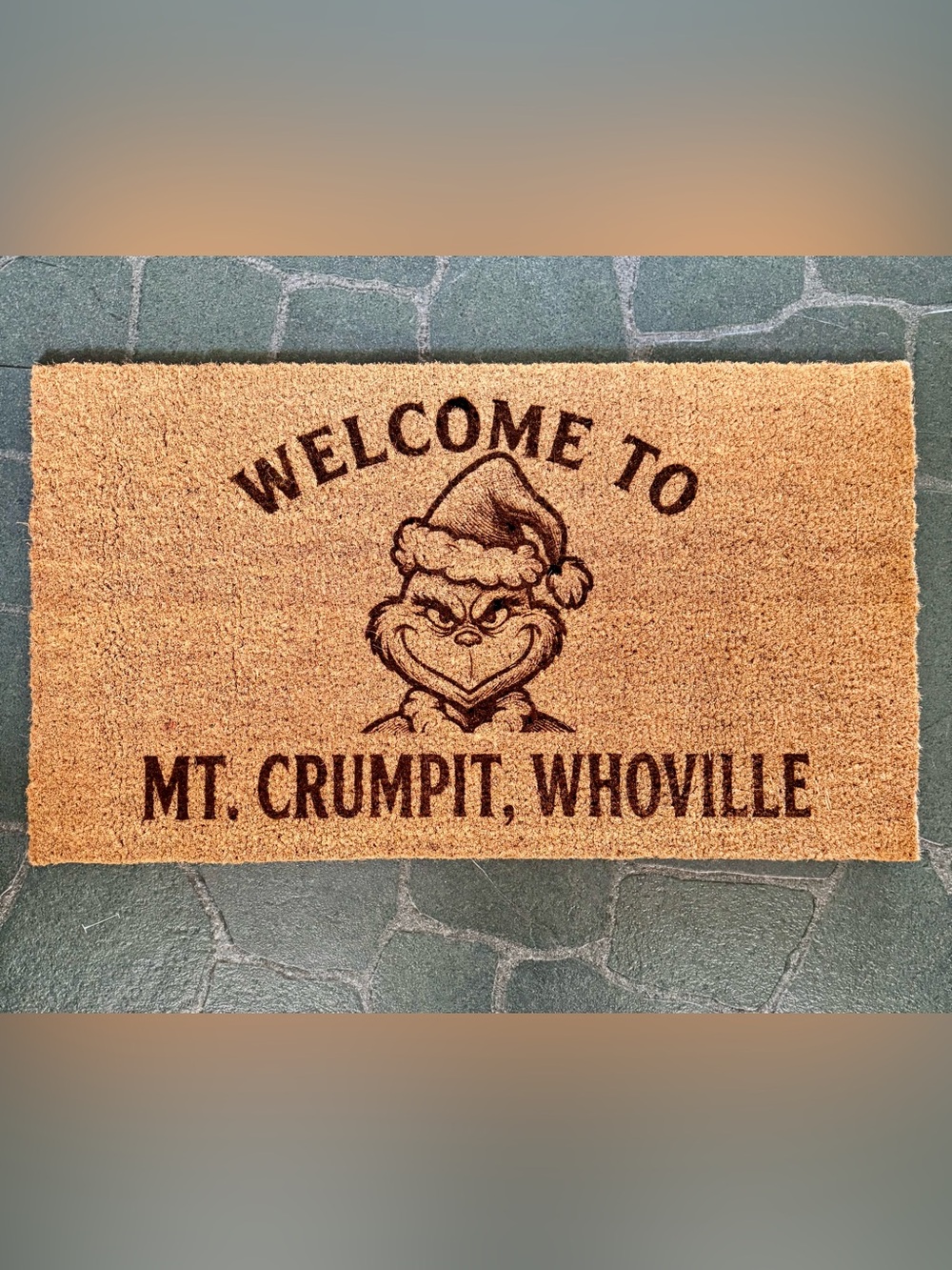 Designed and hand crafted by me Coir Doormat Bulk 30x17” w/non slip PVC backing - Picture 9 of 12